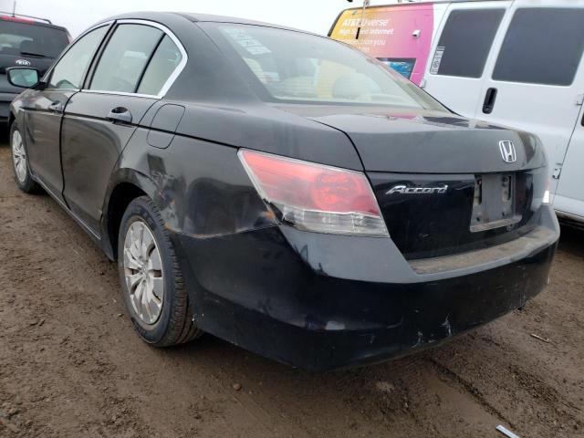 Photo 2 from auction – 2010 HONDA ACCORD LX with VIN 1HGCP2F33AA043170