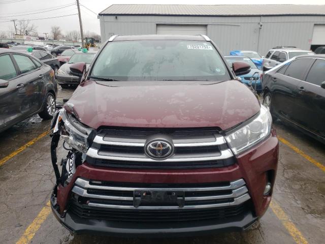 Photo 5 from auction – 2018 TOYOTA HIGHLANDER with VIN 5TDDZRFH5JS804740