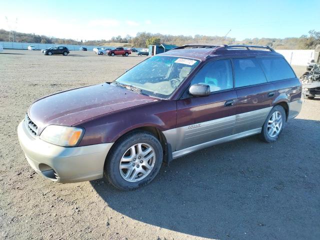 SUBARU LEGACY OUT 2000 with VIN 4S3BH675XY7633260 - Photo from auction