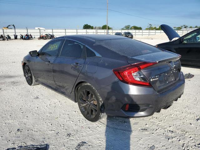 Photo 2 from auction – 2019 HONDA CIVIC with VIN 19XFC2F89KE043577