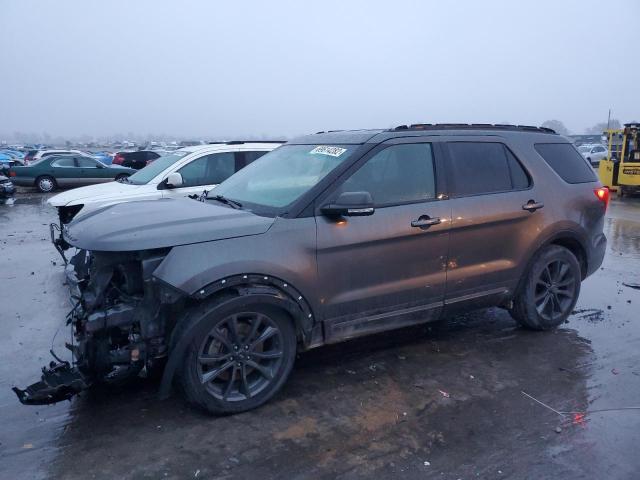 FORD EXPLORER X 2017 with VIN 1FM5K7D81HGB12703 - Photo from auction