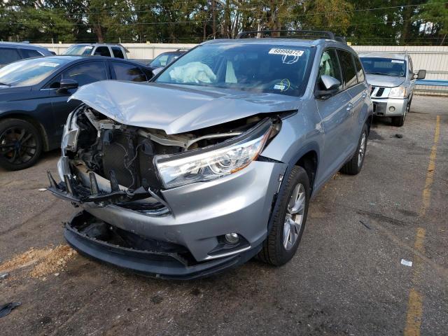 TOYOTA HIGHLANDER 2015 with VIN 5TDKKRFH7FS043308 - Photo from auction