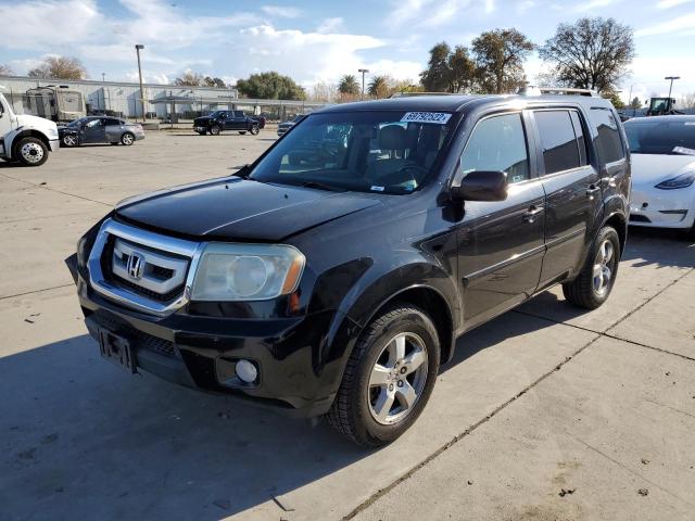 HONDA PILOT EXL 2009 with VIN 5FNYF48649B030523 - Photo from auction