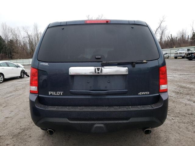 Foto 6 de la subasta – 2012 HONDA PILOT EXL con VIN 5FNYF4H56CB031932