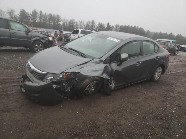 HONDA CIVIC LX 2012 with VIN 19XFB2F52CE317793 - Photo from auction
