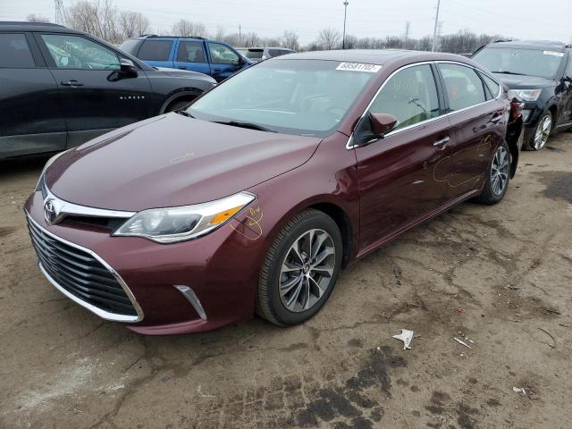 Photo 1 from auction – 2016 TOYOTA AVALON XLE with VIN 4T1BK1EB6GU218977