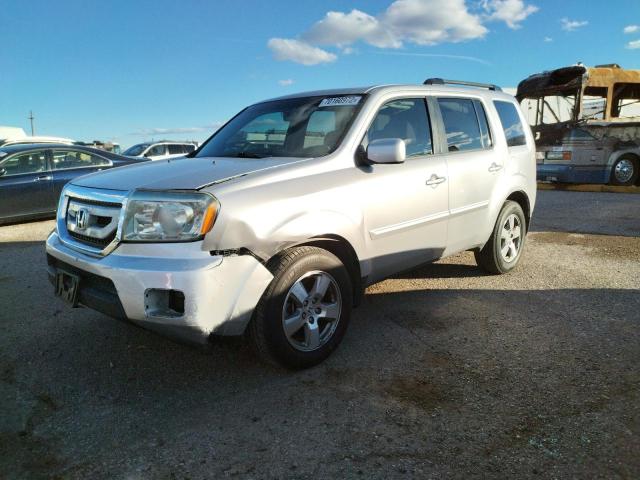 HONDA PILOT EXL 2011 with VIN 5FNYF3H52BB053743 - Photo from auction