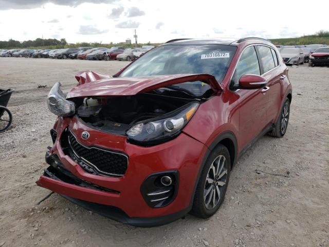 KIA SPORTAGE E 2018 with VIN KNDPN3AC5J7396168 - Photo from auction