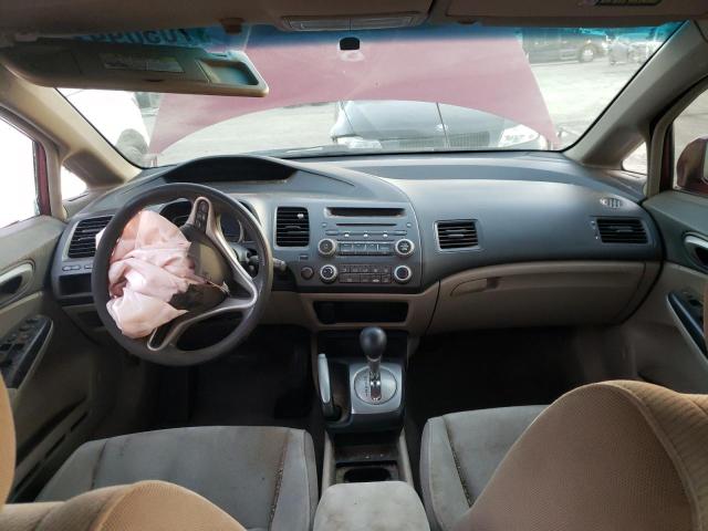 Photo 8 from auction – 2009 HONDA CIVIC LX with VIN 19XFA16539E003415