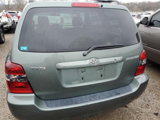 Photo 6 from auction – 2006 TOYOTA HIGHLANDER with VIN JTEGD21A560135047