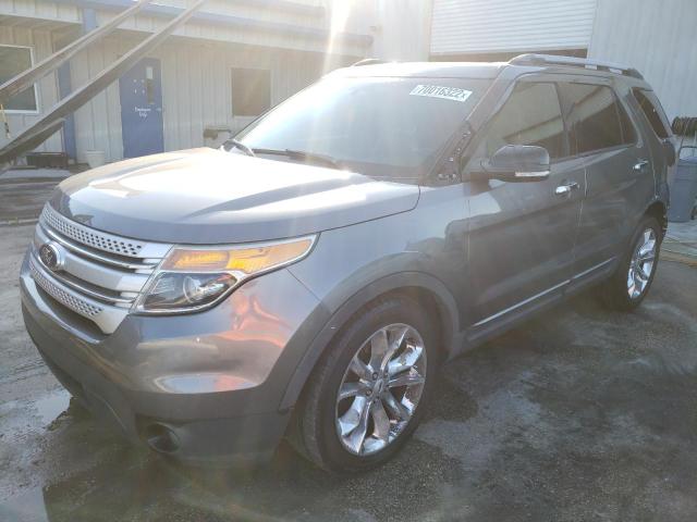 FORD EXPLORER X 2014 with VIN 1FM5K7D89EGA02686 - Photo from auction