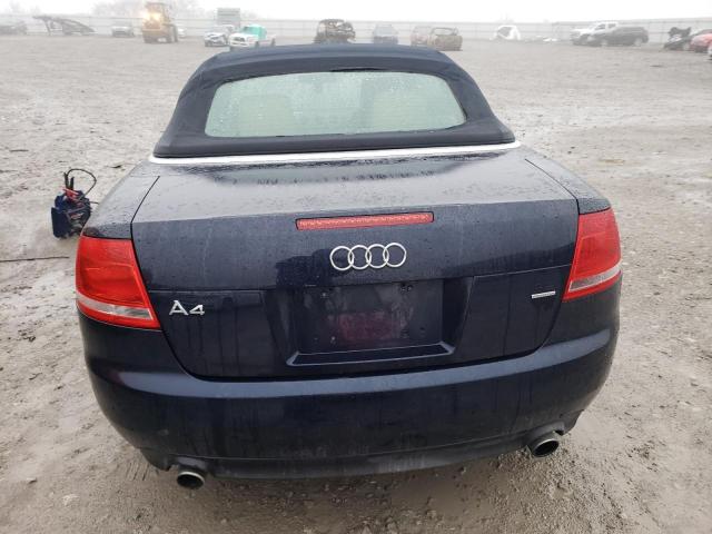 Photo 6 from auction – 2007 AUDI A4 3.2 CAB with VIN WAUDH48H27K021472