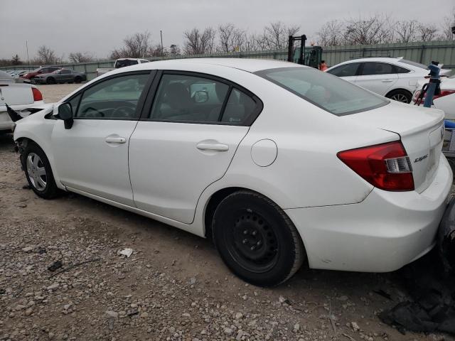 Photo 2 from auction – 2012 HONDA CIVIC LX with VIN 19XFB2F55CE306447