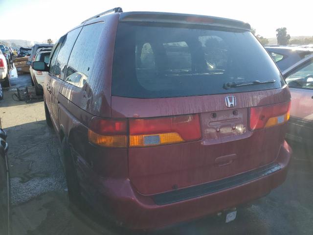 Photo 2 from auction – 2002 HONDA ODYSSEY EX with VIN 2HKRL18912H554063