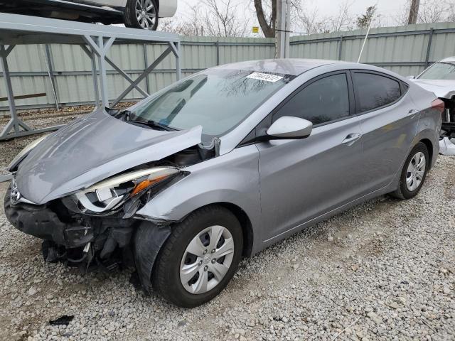HYUNDAI ELANTRA SE 2016 with VIN 5NPDH4AE1GH741492 - Photo from auction