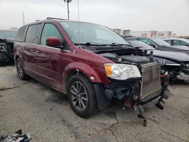 DODGE GRAND CARA 2017 with VIN 2C4RDGCG5HR566542 - Photo from auction