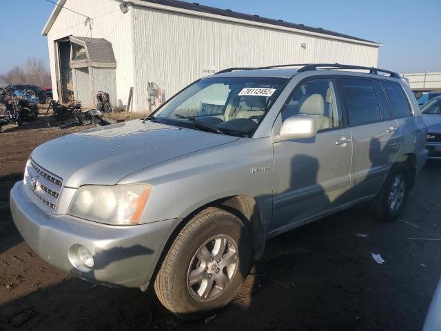 TOYOTA HIGHLANDER 2003 with VIN JTEHF21A830127647 - Photo from auction