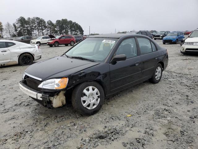 HONDA CIVIC LX 2002 with VIN 1HGES16582L060166 - Photo from auction