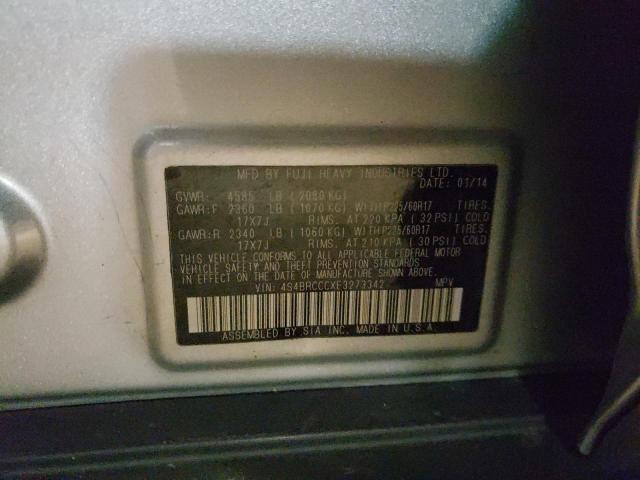 Снимка 14 от търг – 2014 SUBARU OUTBACK 2. с VIN 4S4BRCCCXE3273342