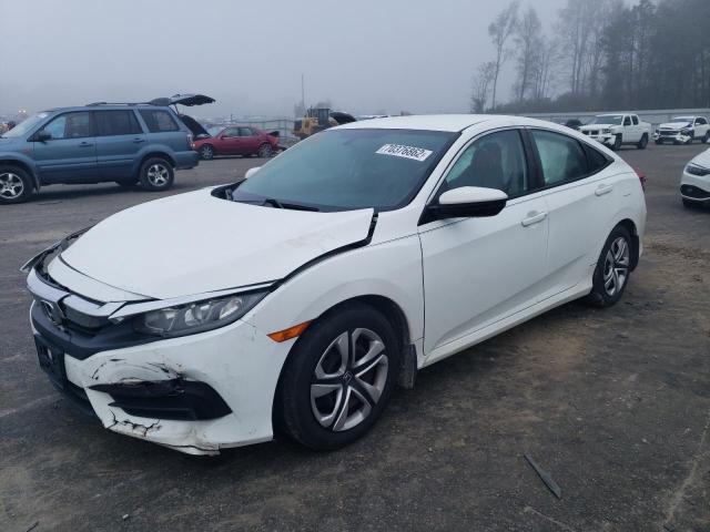 HONDA CIVIC LX 2016 with VIN 19XFC2F50GE032433 - Photo from auction