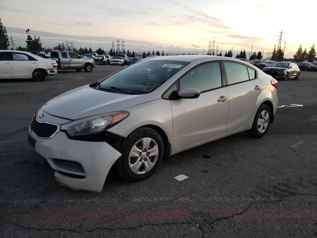 KIA FORTE LX 2014 with VIN KNAFK4A69E5187874 - Photo from auction