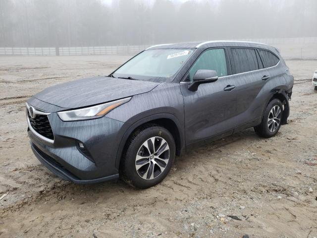 TOYOTA HIGHLANDER 2020 with VIN 5TDGZRAH6LS009977 - Photo from auction