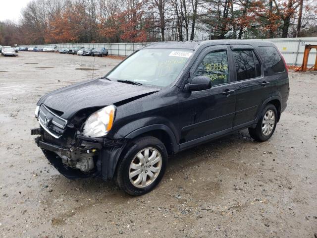 HONDA CR-V SE 2006 with VIN SHSRD78916U445261 - Photo from auction