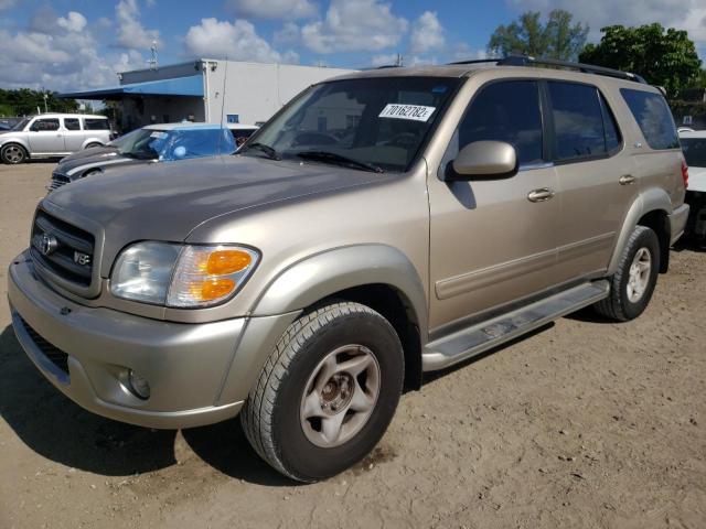 TOYOTA SEQUOIA SR 2002 with VIN 5TDZT34A02S106130 - Photo from auction