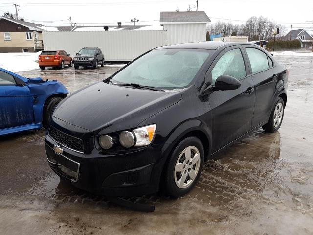 CHEVROLET SONIC LS 2012 with VIN 1G1JB5EH5C4195092 - Photo from auction