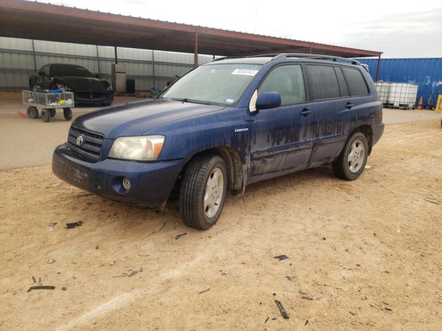 TOYOTA HIGHLANDER 2005 with VIN JTEDP21A950080689 - Photo from auction