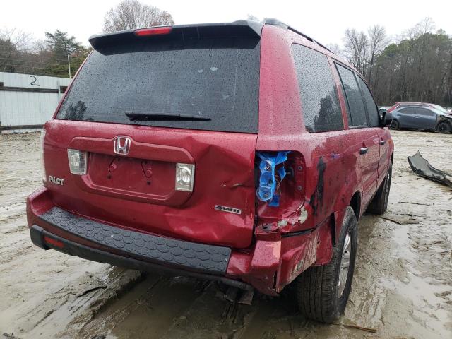 Photo 3 from auction – 2006 HONDA PILOT LX with VIN 2HKYF18136H521262