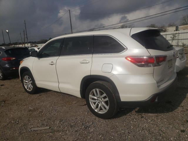 Photo 2 from auction – 2014 TOYOTA HIGHLANDER with VIN 5TDZARFH7ES005996