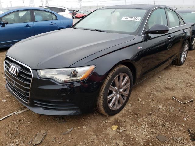AUDI A6 PREMIUM 2013 with VIN WAUGGAFC3DN151969 - Photo from auction