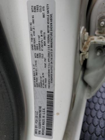 Photo 10 from auction – 2021 RAM 1500 LARAM with VIN 1C6SRFRT9MN796746