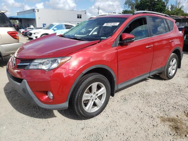 TOYOTA RAV4 XLE 2013 with VIN 2T3RFREV1DW041558 - Photo from auction