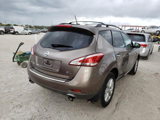Photo 3 from auction – 2012 NISSAN MURANO S with VIN JN8AZ1MU3CW100192
