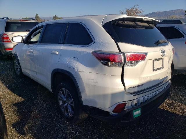 Photo 2 from auction – 2015 TOYOTA HIGHLANDER with VIN 5TDZKRFH1FS106045