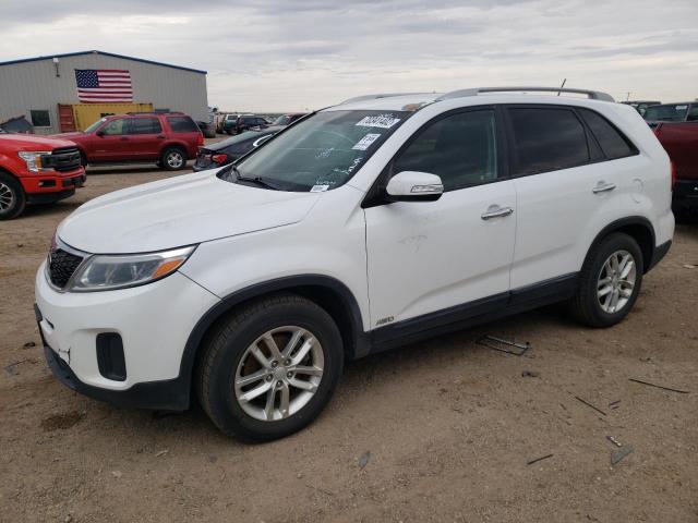 KIA SORENTO LX 2015 with VIN 5XYKTDA73FG590037 - Photo from auction
