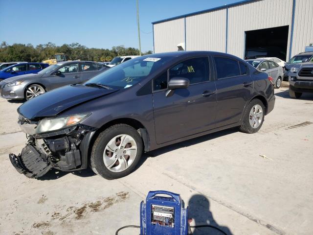 HONDA CIVIC LX 2015 with VIN 19XFB2F52FE011049 - Photo from auction