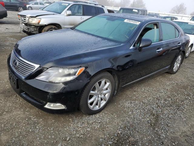 LEXUS LS 600HL 2008 with VIN JTHDU46F085001817 - Photo from auction
