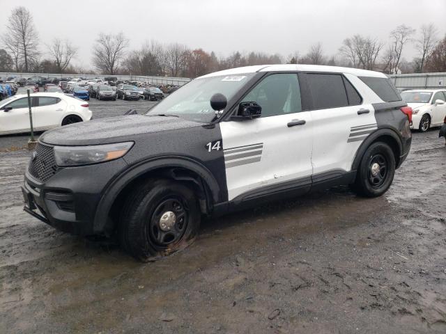 FORD EXPLORER P 2022 with VIN 1FM5K8AB0NGA07524 - Photo from auction