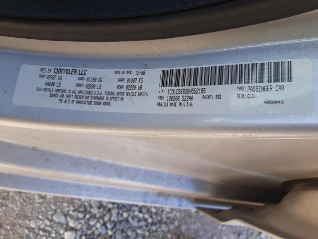Photo 10 from auction – 2009 CHRYSLER SEBRING TO with VIN 1C3LC56B39N552185