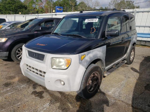 HONDA ELEMENT LX 2004 with VIN 5J6YH18334L005899 - Photo from auction