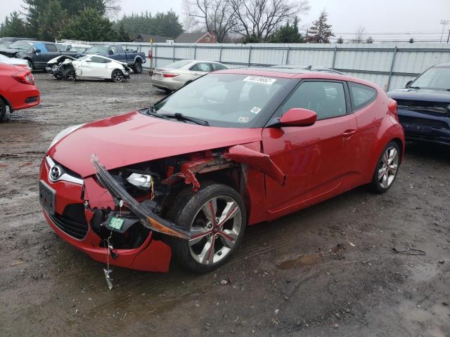 HYUNDAI VELOSTER 2016 with VIN KMHTC6ADXGU296278 - Photo from auction