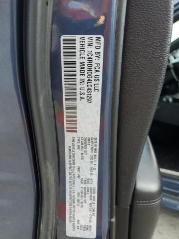 Photo 14 from auction – 2020 DODGE DURANGO GT with VIN 1C4RDHDG4LC431297
