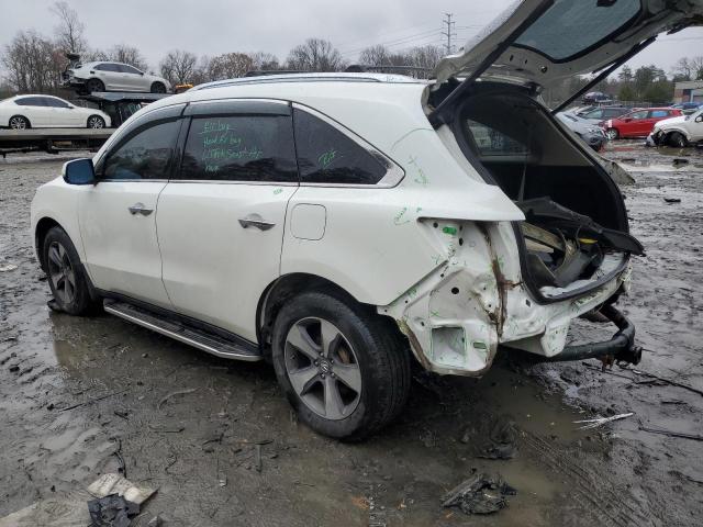 Photo 2 from auction – 2016 ACURA MDX with VIN 5FRYD4H22GB017641