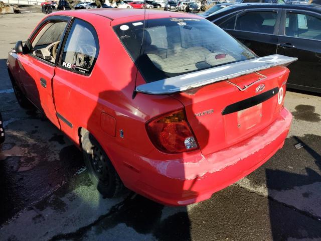 Photo 2 from auction – 2004 HYUNDAI ACCENT with VIN KMHCF35C64U309014