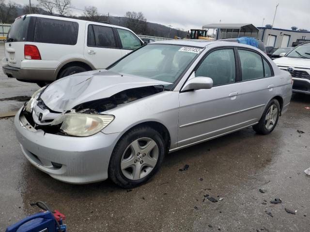 HONDA CIVIC EX 2005 with VIN 1HGES26705L007733 - Photo from auction
