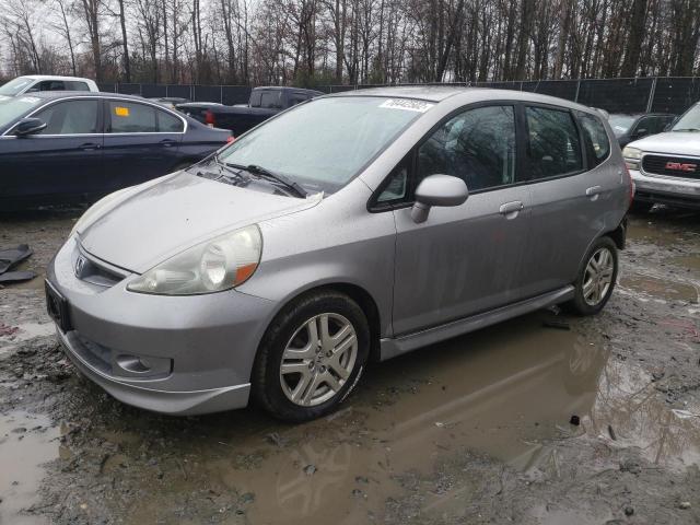HONDA FIT S 2007 with VIN JHMGD37657S062778 - Photo from auction