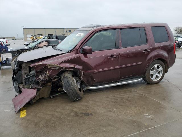 HONDA PILOT EXL 2012 with VIN 5FNYF3H50CB040958 - Photo from auction